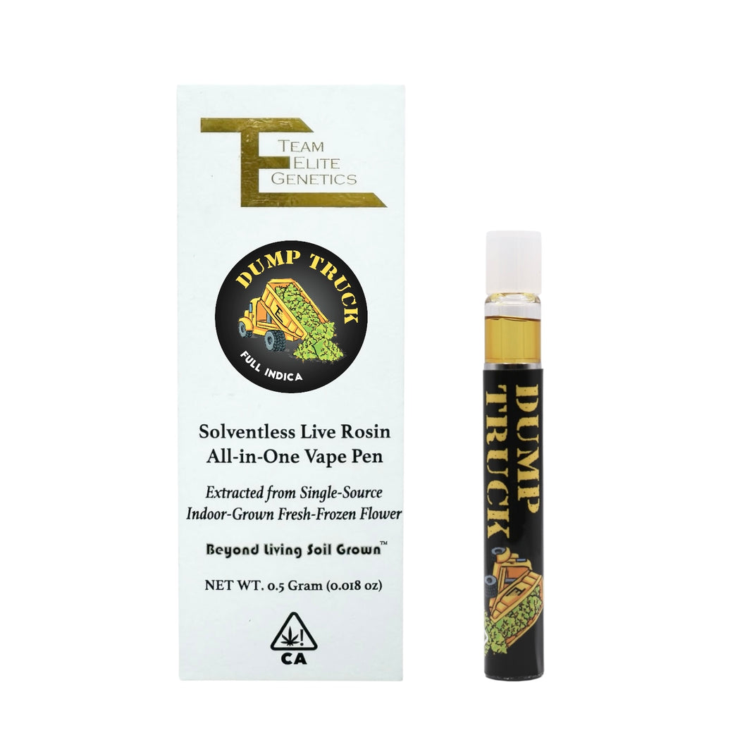 Dump Truck AIO Solventless Rosin Vape