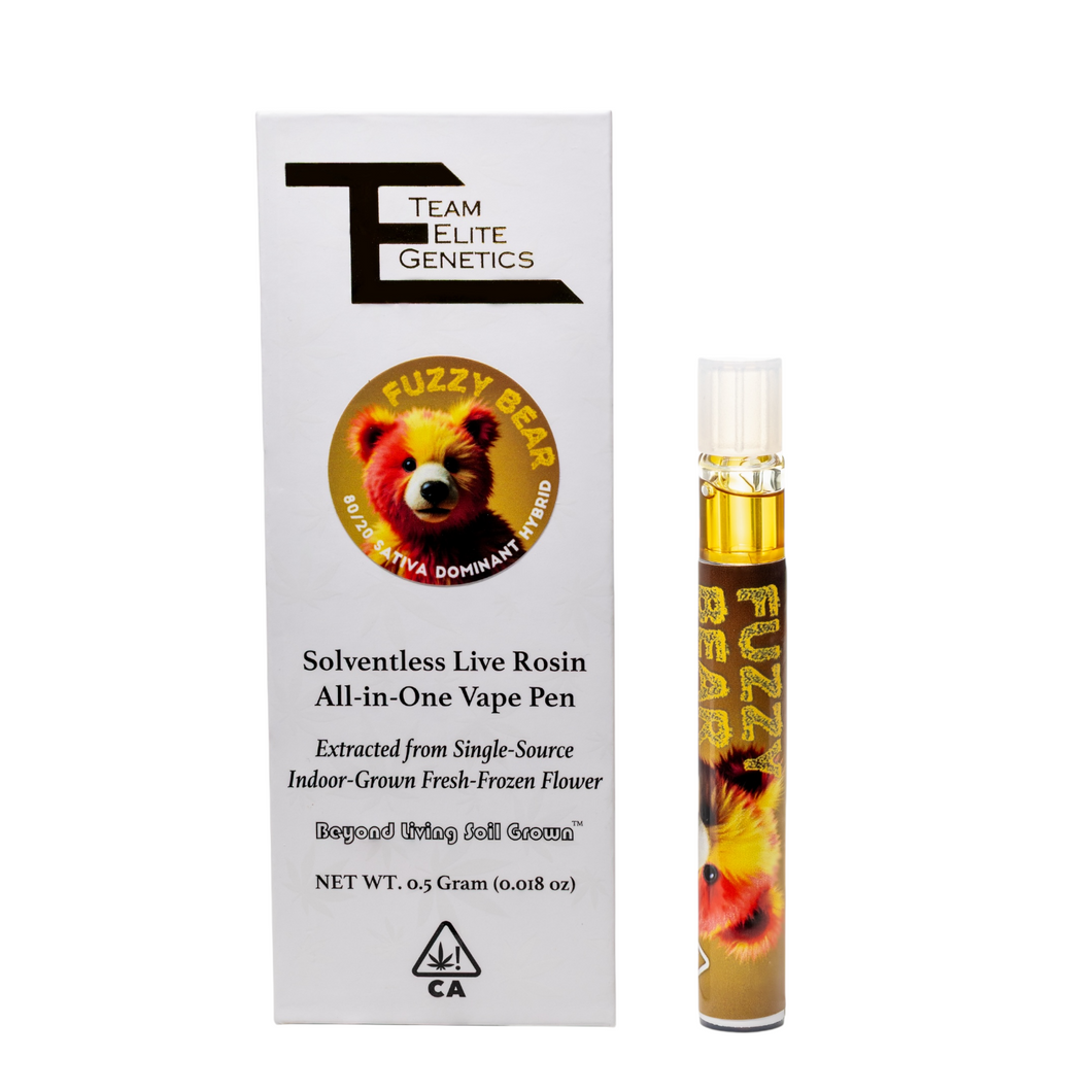 Fuzzy Bear AIO Solventless Rosin Vape