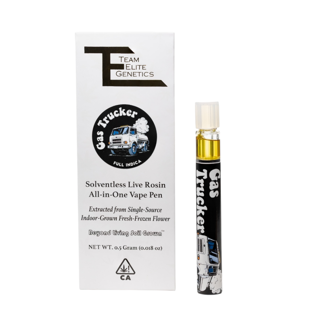 Gas Trucker AIO Solventless Rosin Vape