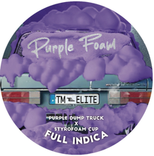 Load image into Gallery viewer, Purple Foam Cold Cure Live Rosin Badder