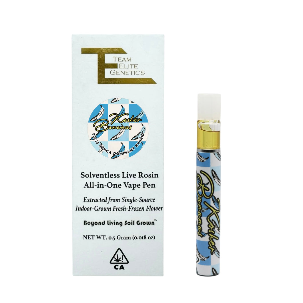 Kosher Bananas AIO Solventless Vape