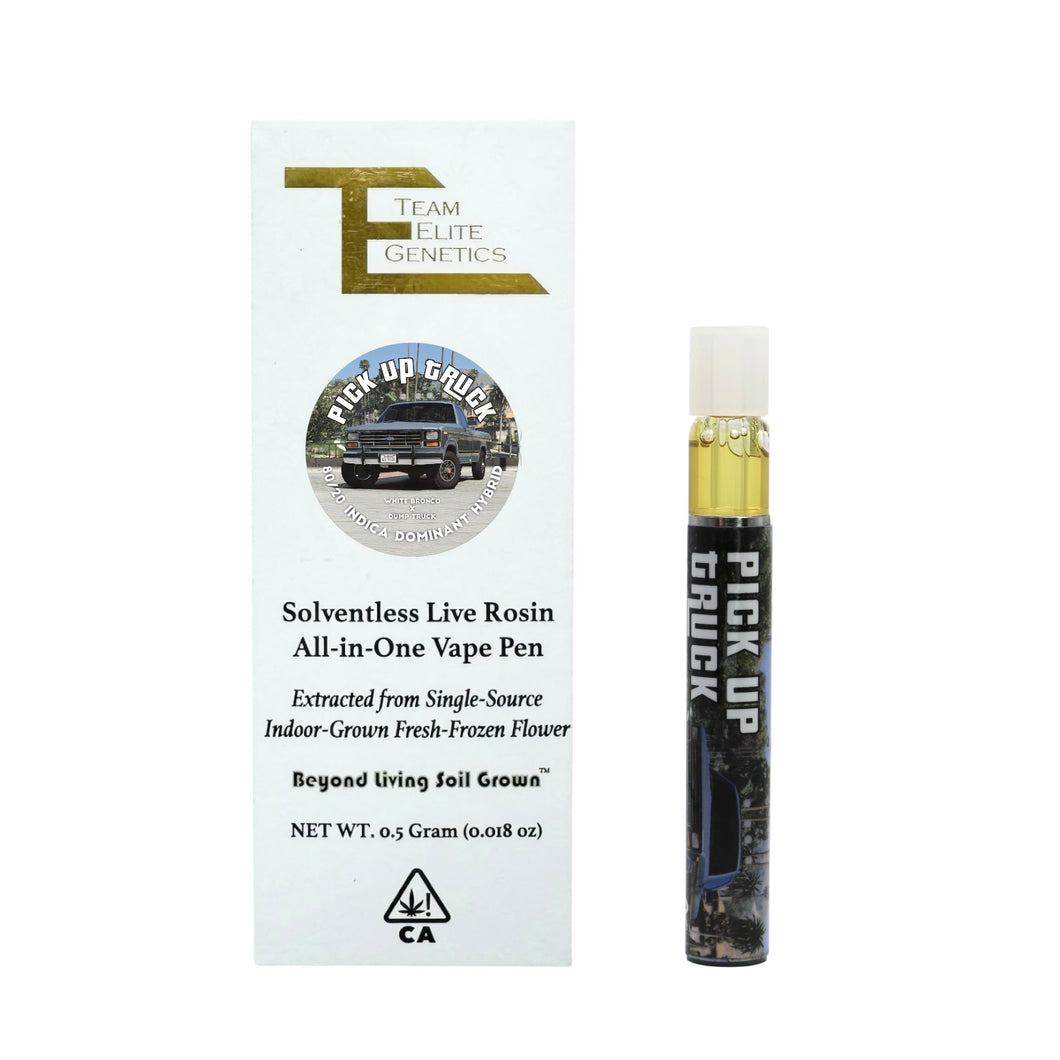 Pick Up Truck AIO Solventless Rosin Vape